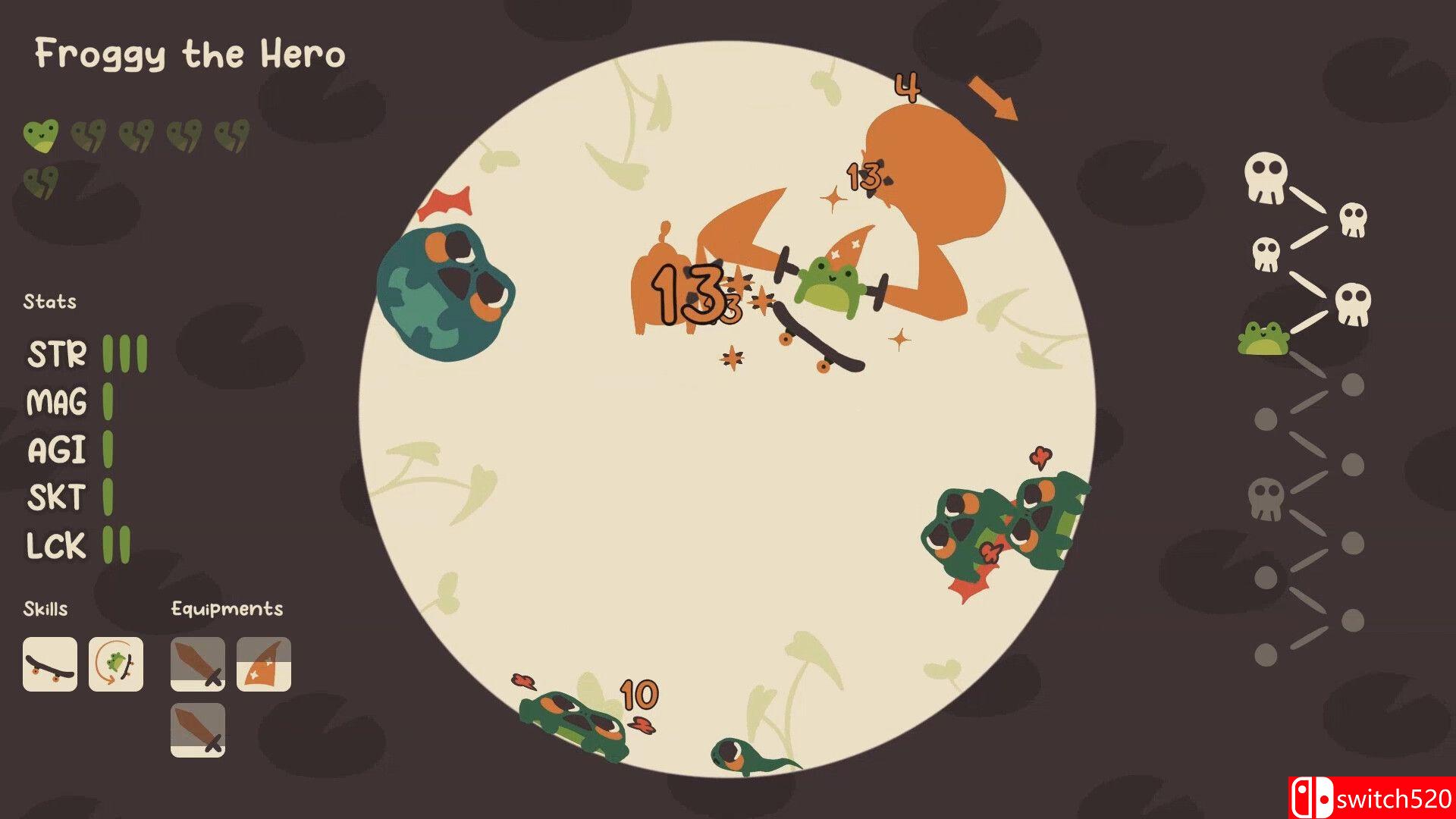 《青蛙之战》游戏截图1