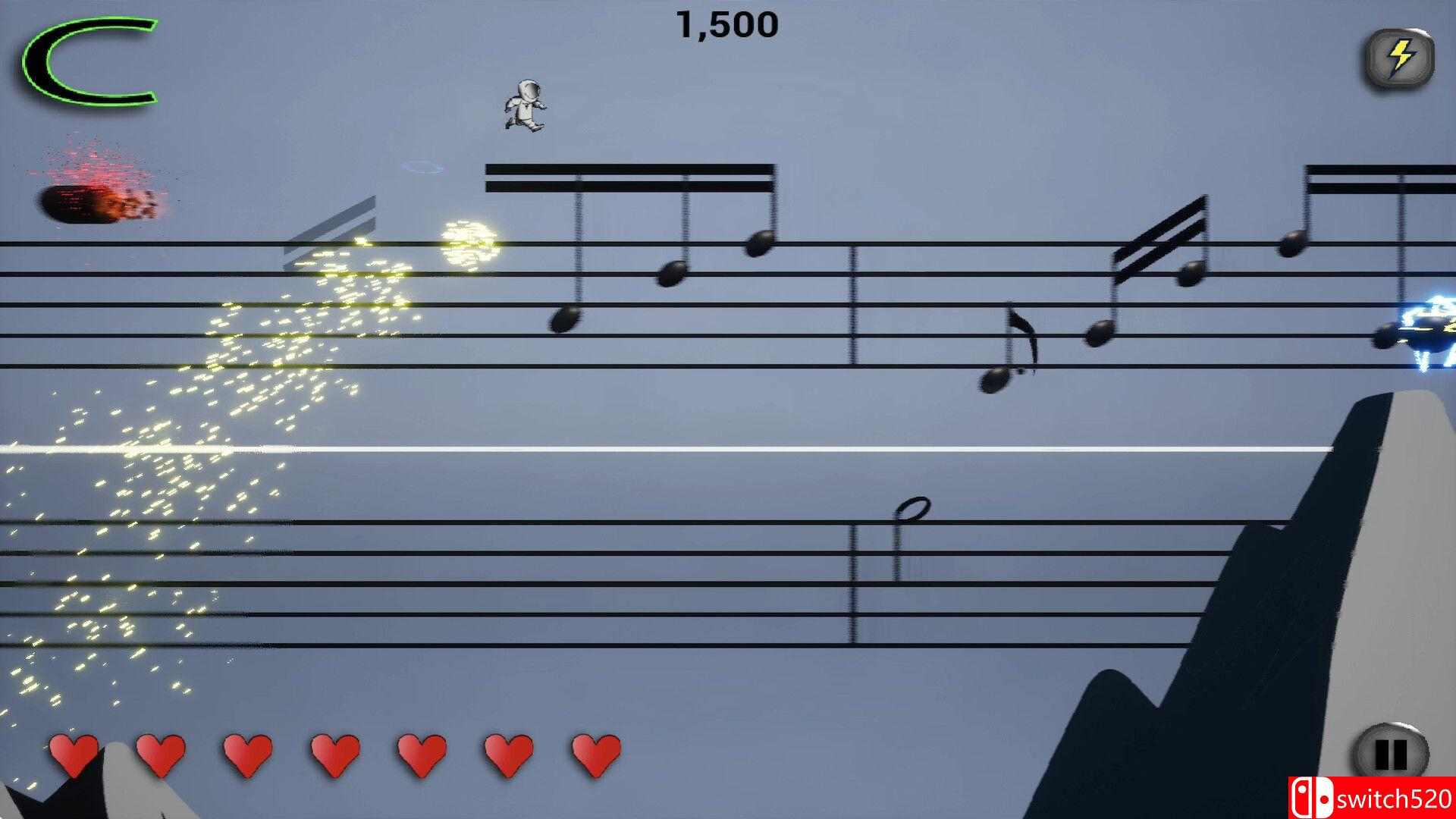 《五线谱奔跑者》游戏截图2