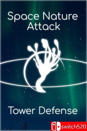 《太空自然攻击塔防御》游戏封面