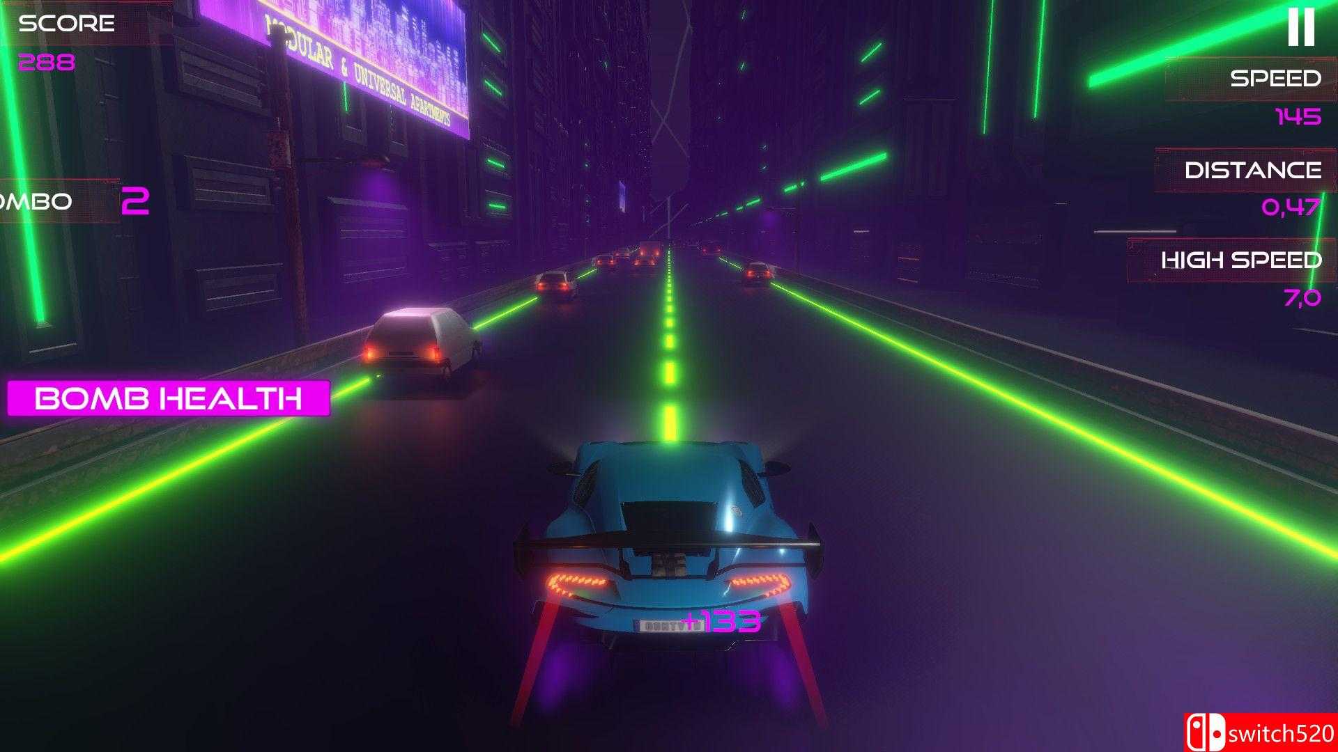 《霓虹速度》游戏截图1