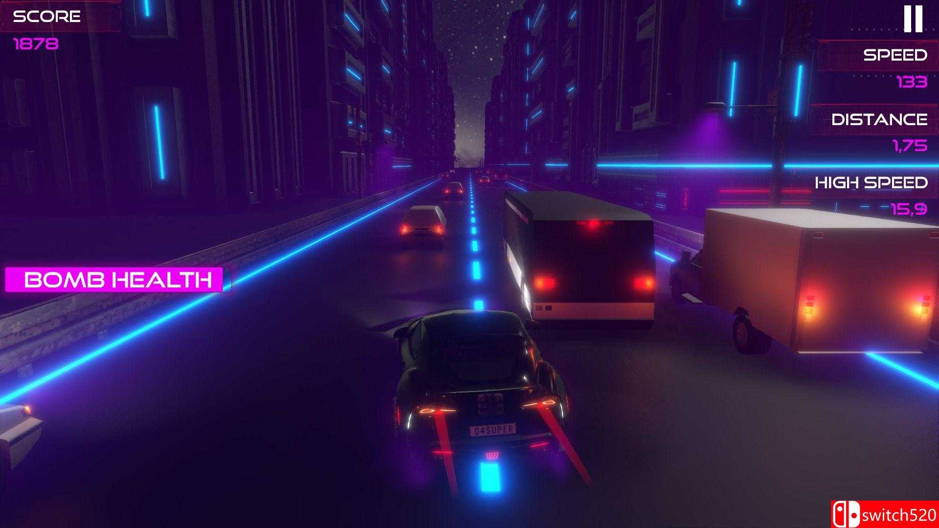 《霓虹速度》游戏截图2