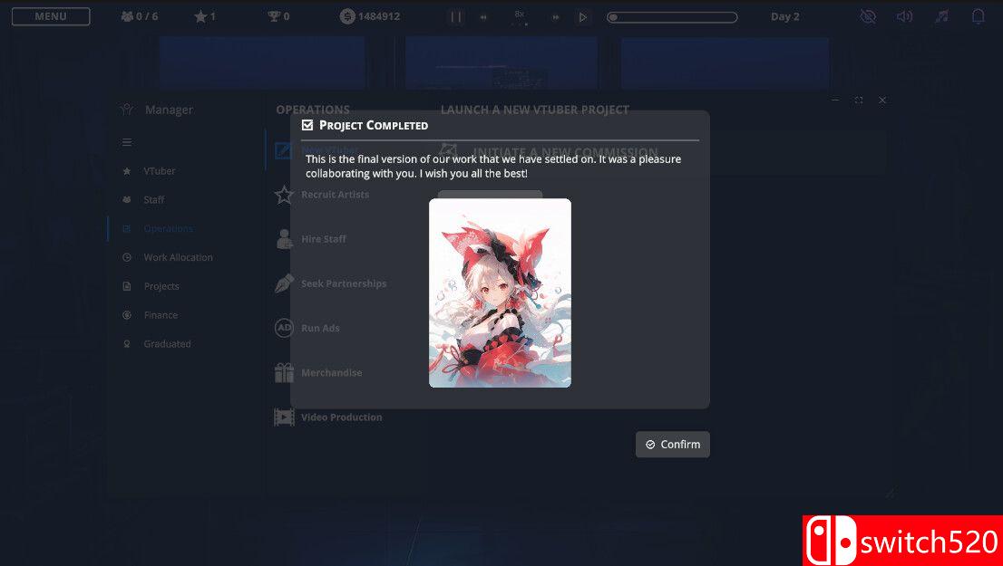 《VTuber经理（VTuber Manager）》游戏截图3
