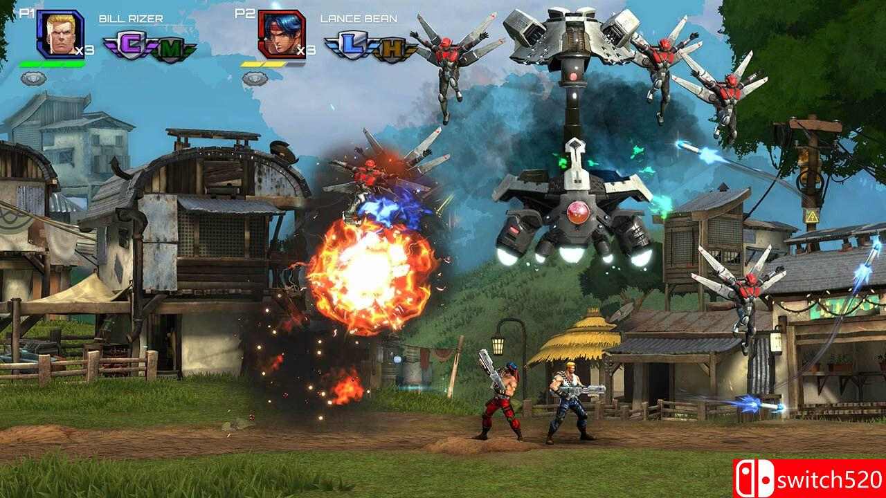 《魂斗罗初代：重制版》游戏截图2