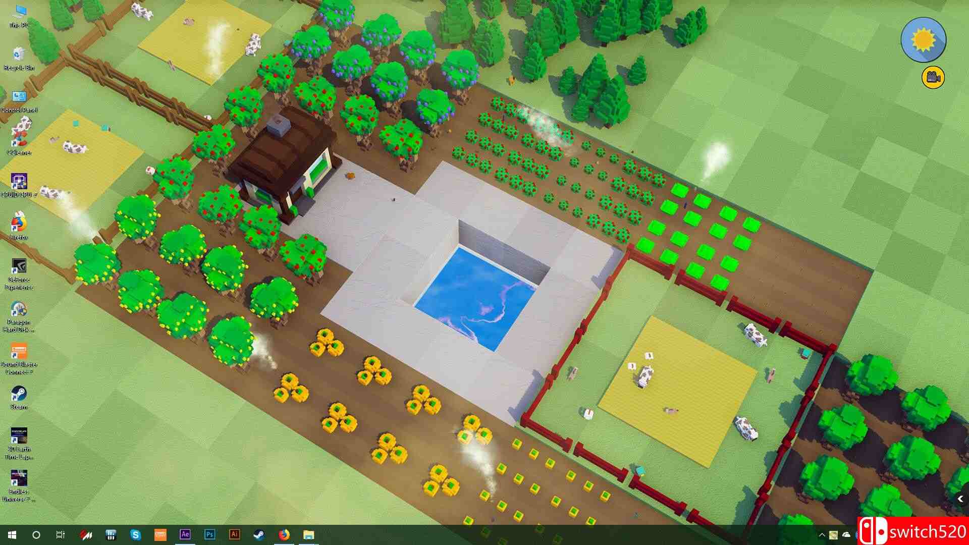 桌面农场游戏截图2