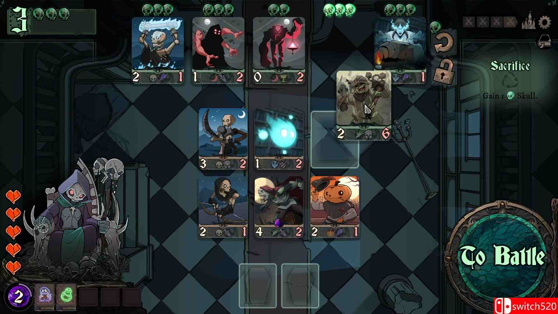 《白骨王座》游戏截图1