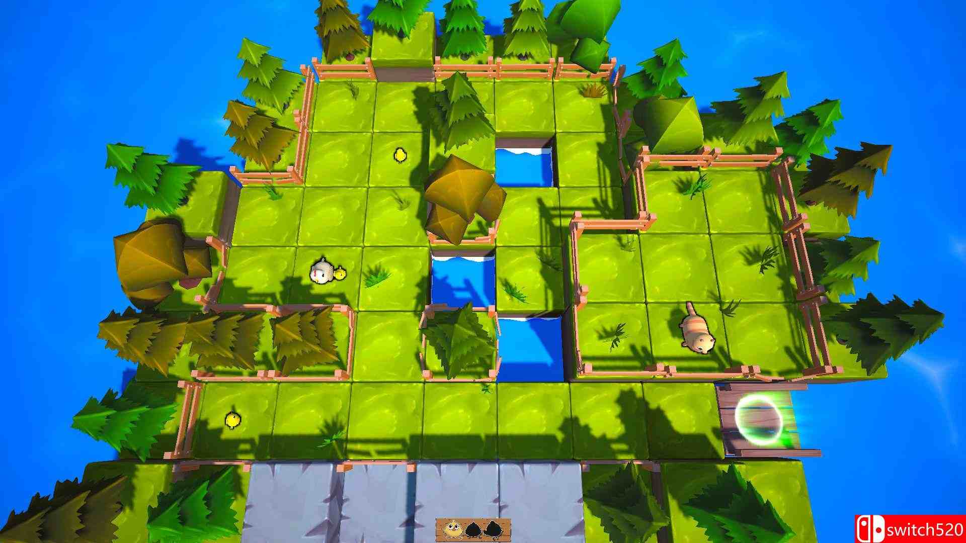 《母鸡、小鸡和猫》游戏截图一