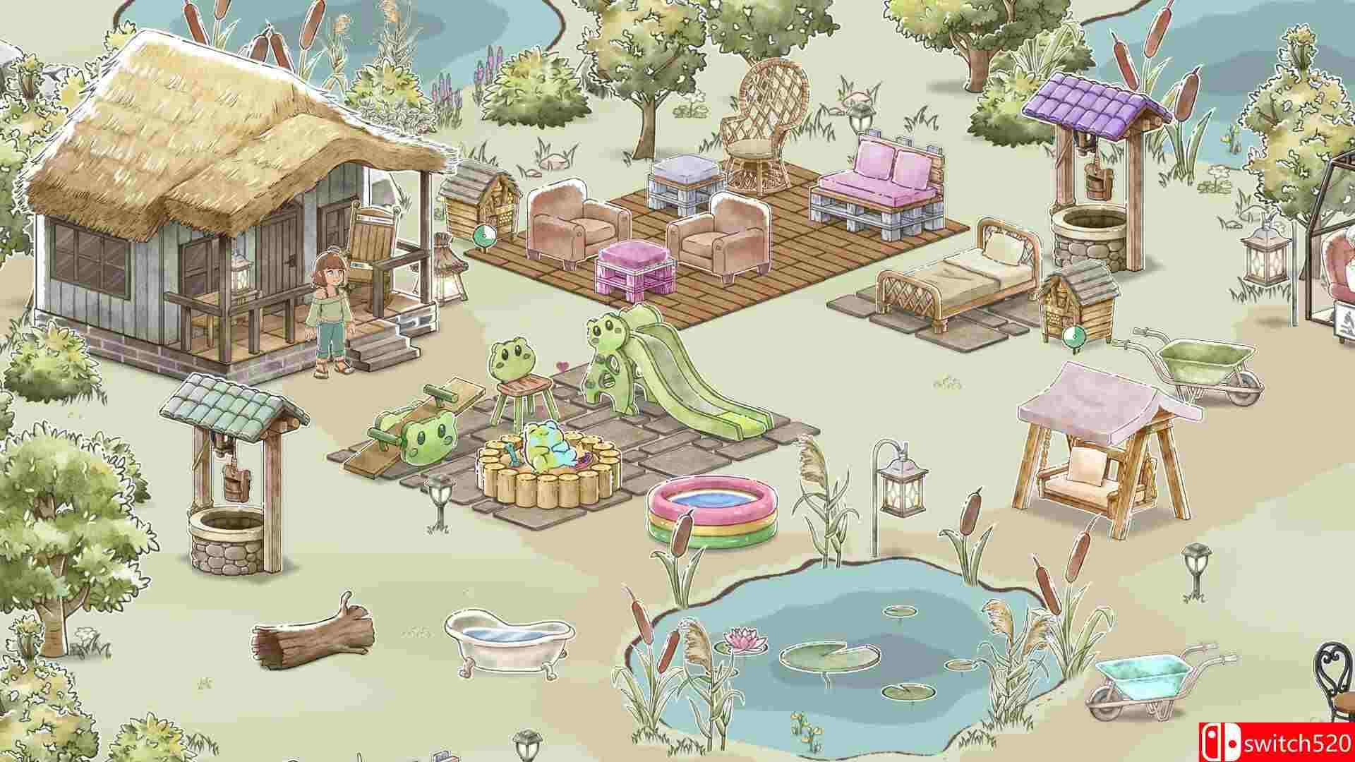 《卡马鲁：世蛙桃源》游戏封面