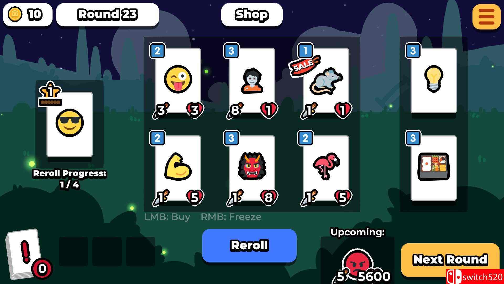 《面手牌（Facehand）》游戏截图1