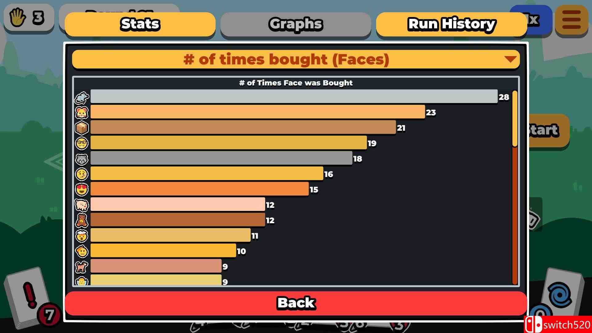 《面手牌（Facehand）》游戏截图5