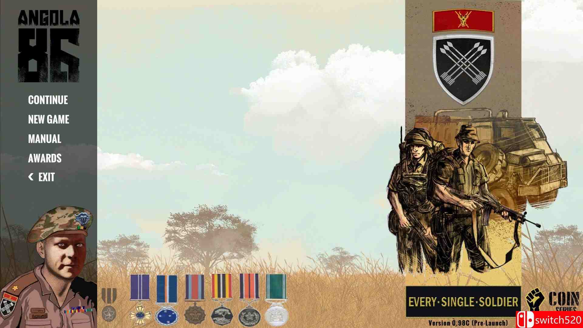 《安哥拉'86》游戏截图1