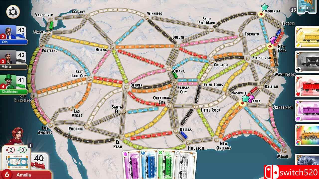 《车票之旅（Ticket to Ride®）》集成传奇亚洲DLC TENOKE镜像版[EN]_2