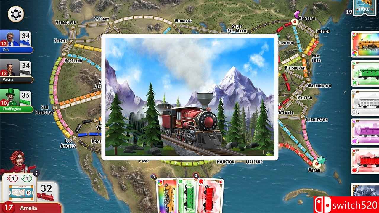 《车票之旅（Ticket to Ride®）》集成传奇亚洲DLC TENOKE镜像版[EN]_4