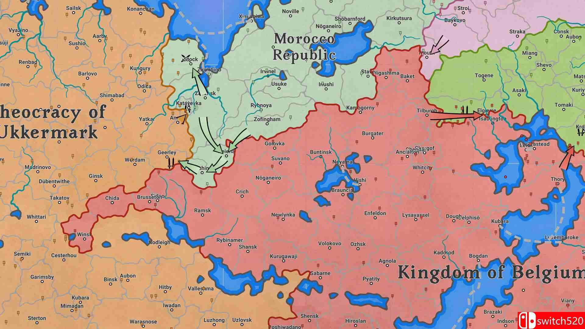 《架空地图模拟器》游戏截图2