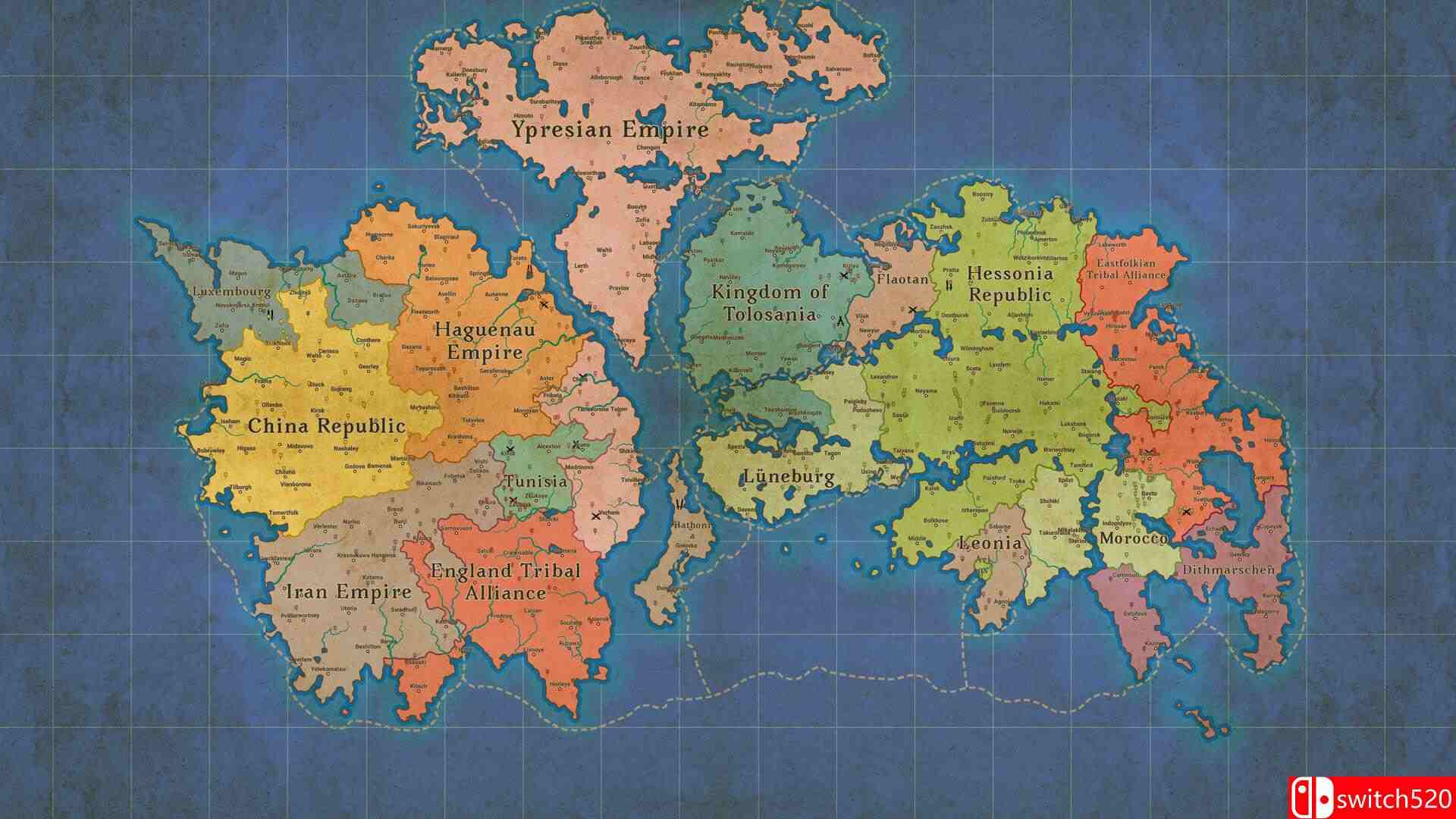 《架空地图模拟器》游戏截图3