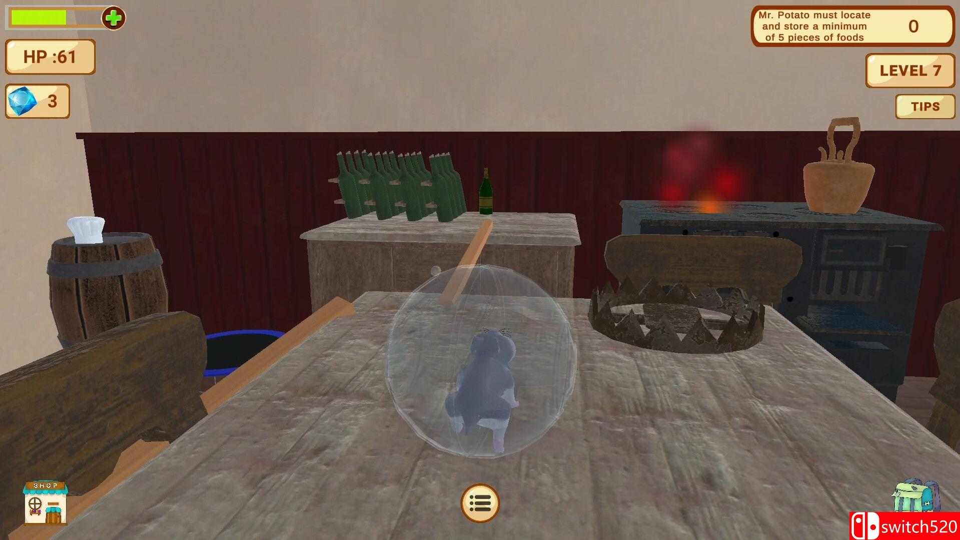 《仓鼠球：马铃薯大逃亡》游戏截图4