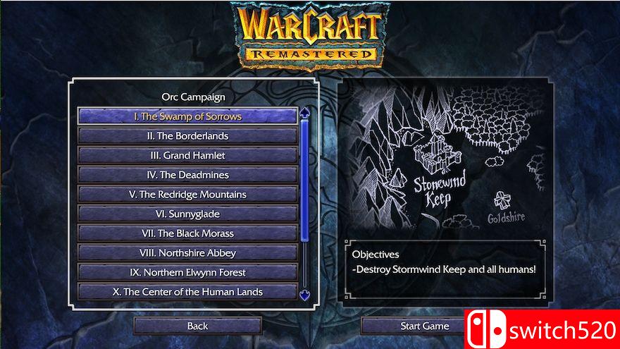 《魔兽争霸1：重制版》游戏封面