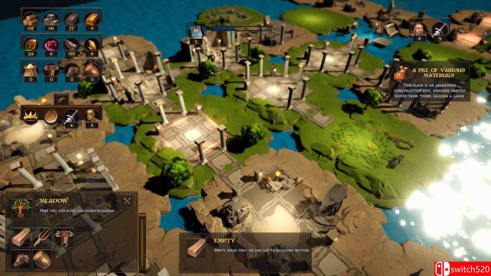 《神话与传说》游戏截图1