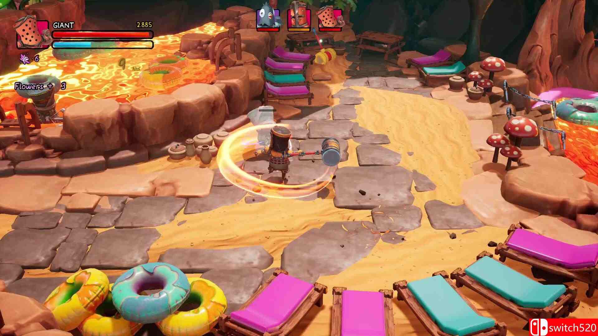 《大头盔英雄》游戏截图3