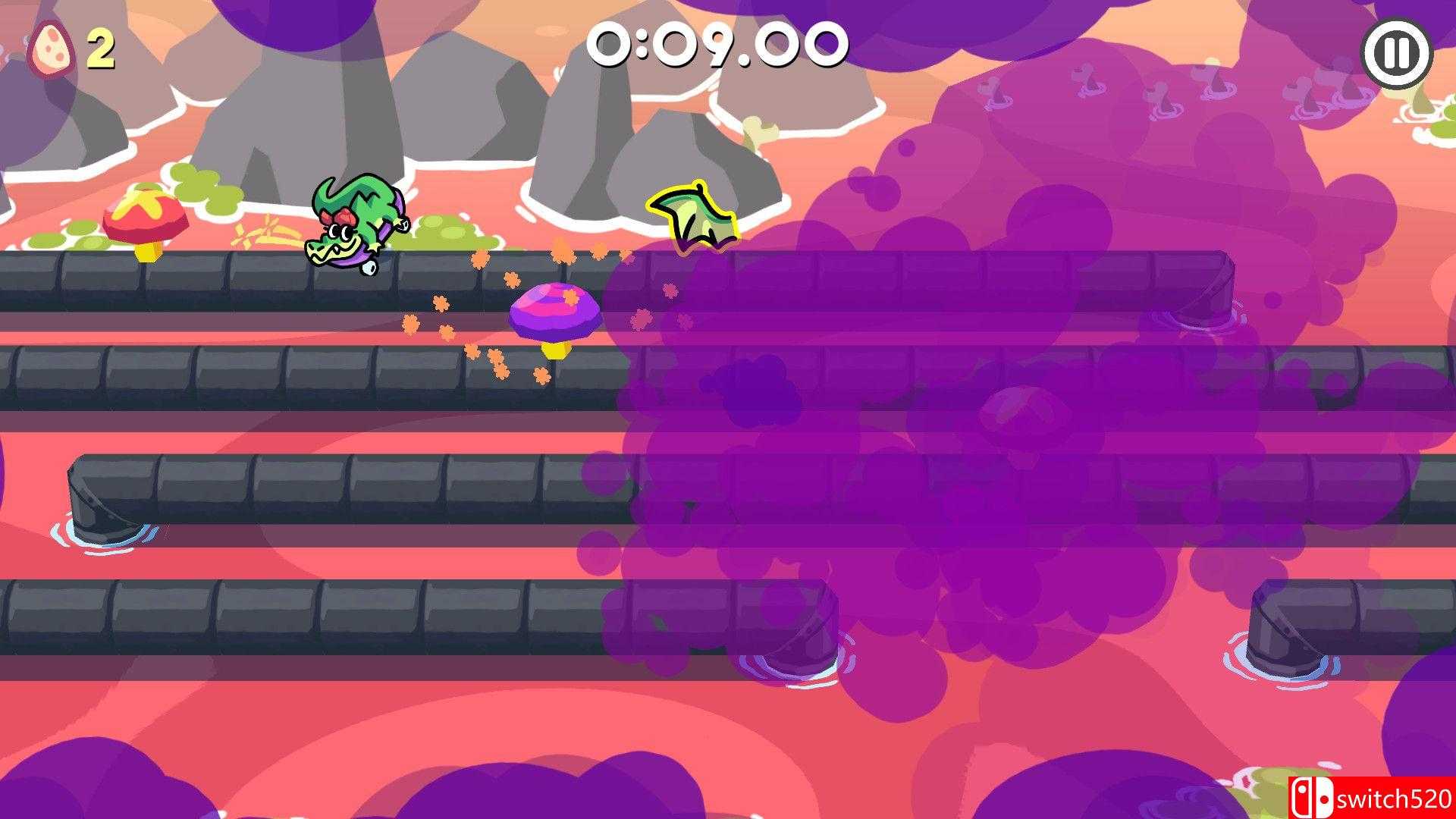 滑板鳄鱼游戏截图4