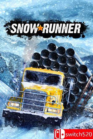 《雪地奔驰（SnowRunner）》官方中文版封面图，集成油污DLC RUNE镜像版，支持中文/英文/日文等多种语言