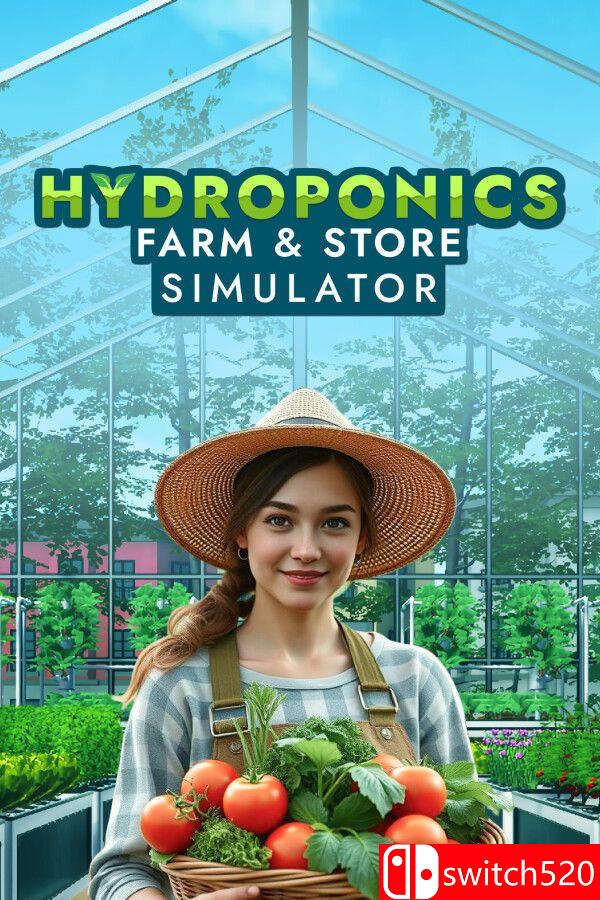 《水培农场与商店模拟器》游戏封面