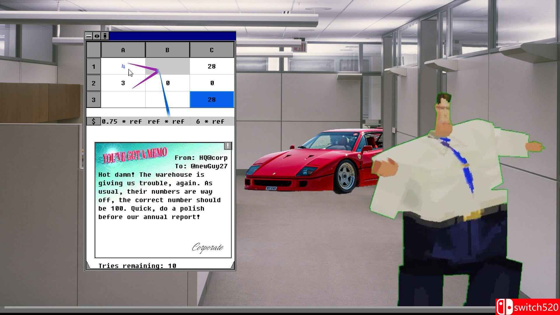 《表格作弊》游戏截图1