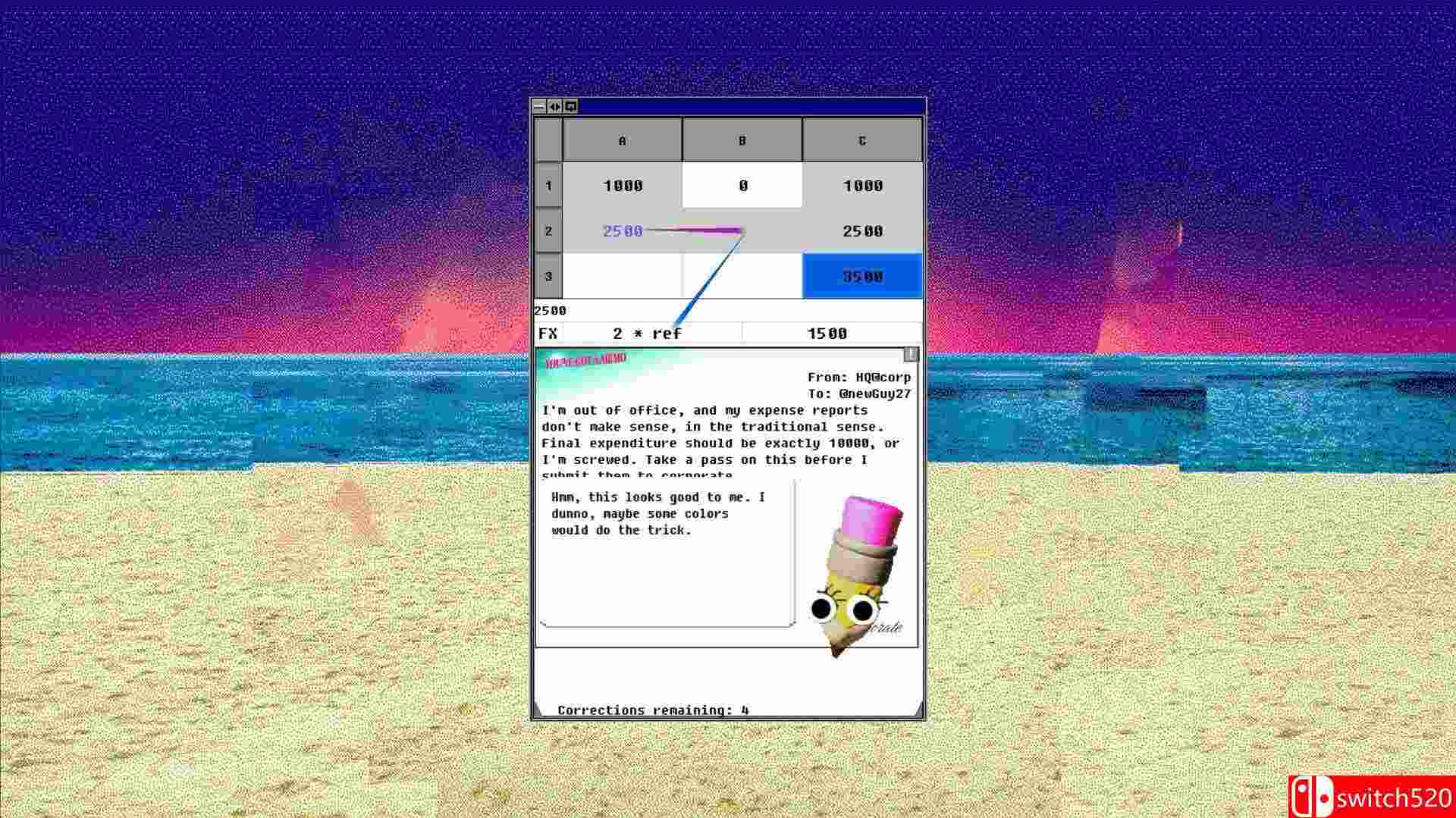 《表格作弊》游戏截图4