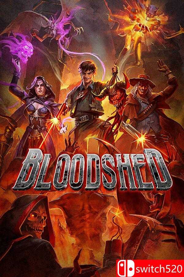 《血色杀戮（Bloodshed）》官方中文 VACE硬盘版封面图
