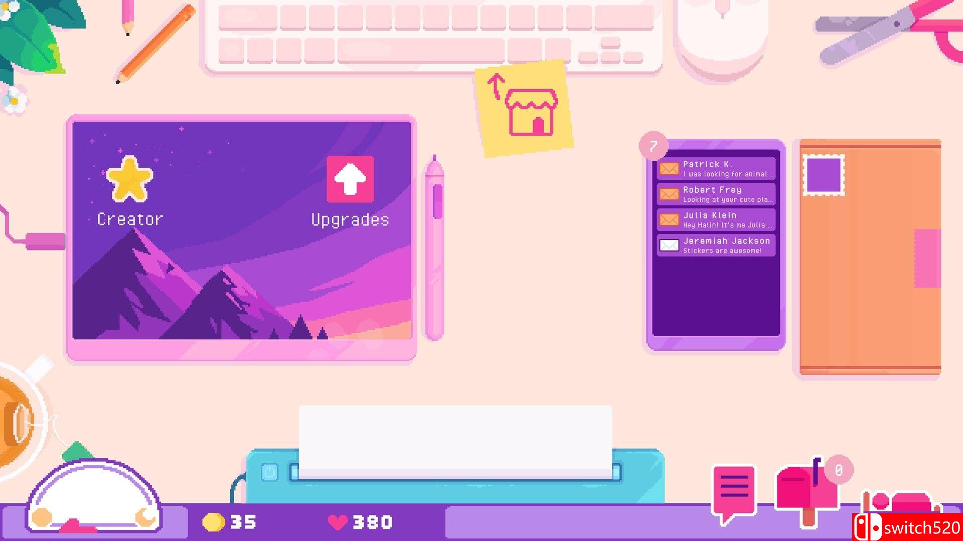 小小贴纸铺游戏截图5