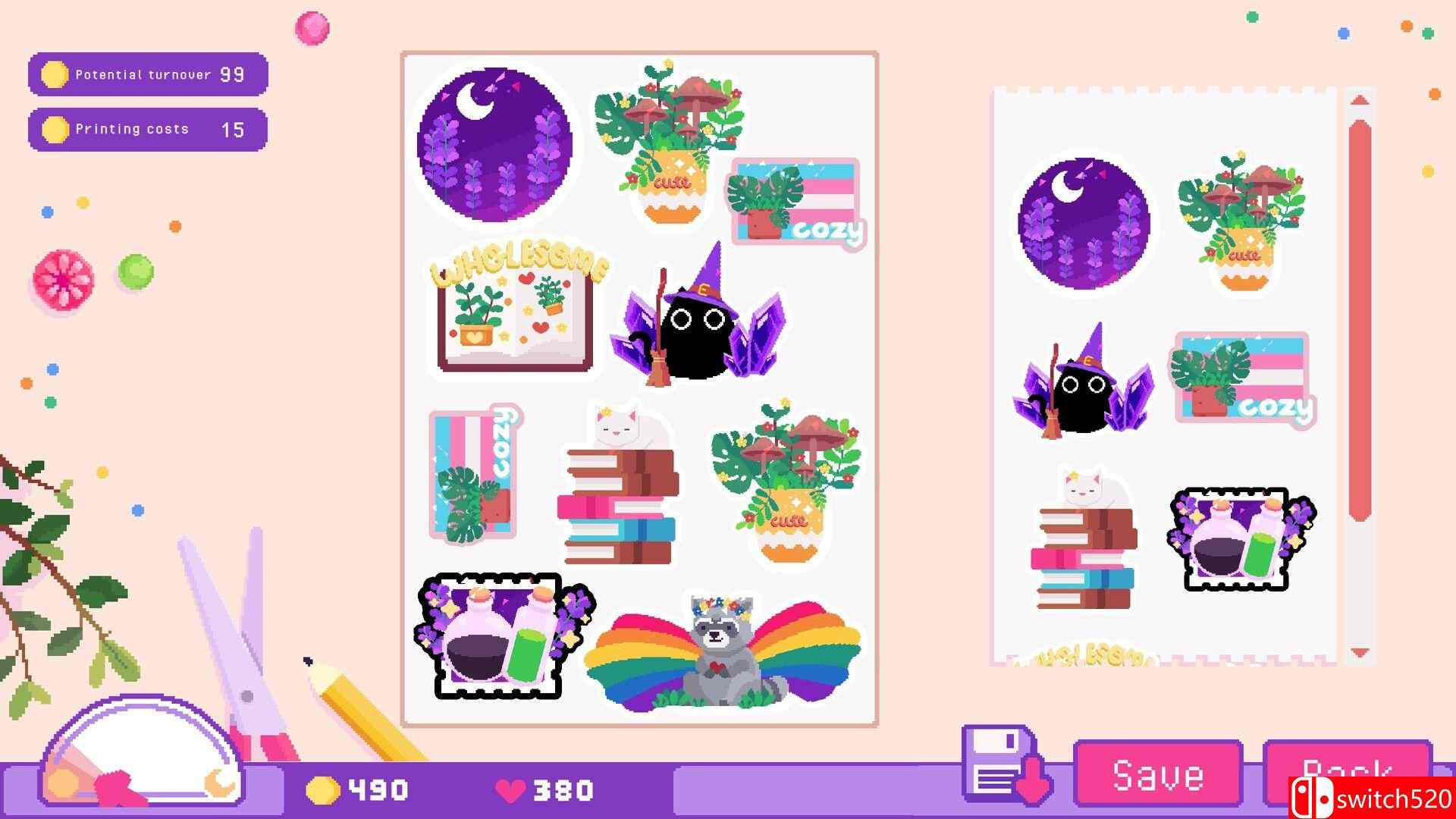 小小贴纸铺游戏截图4