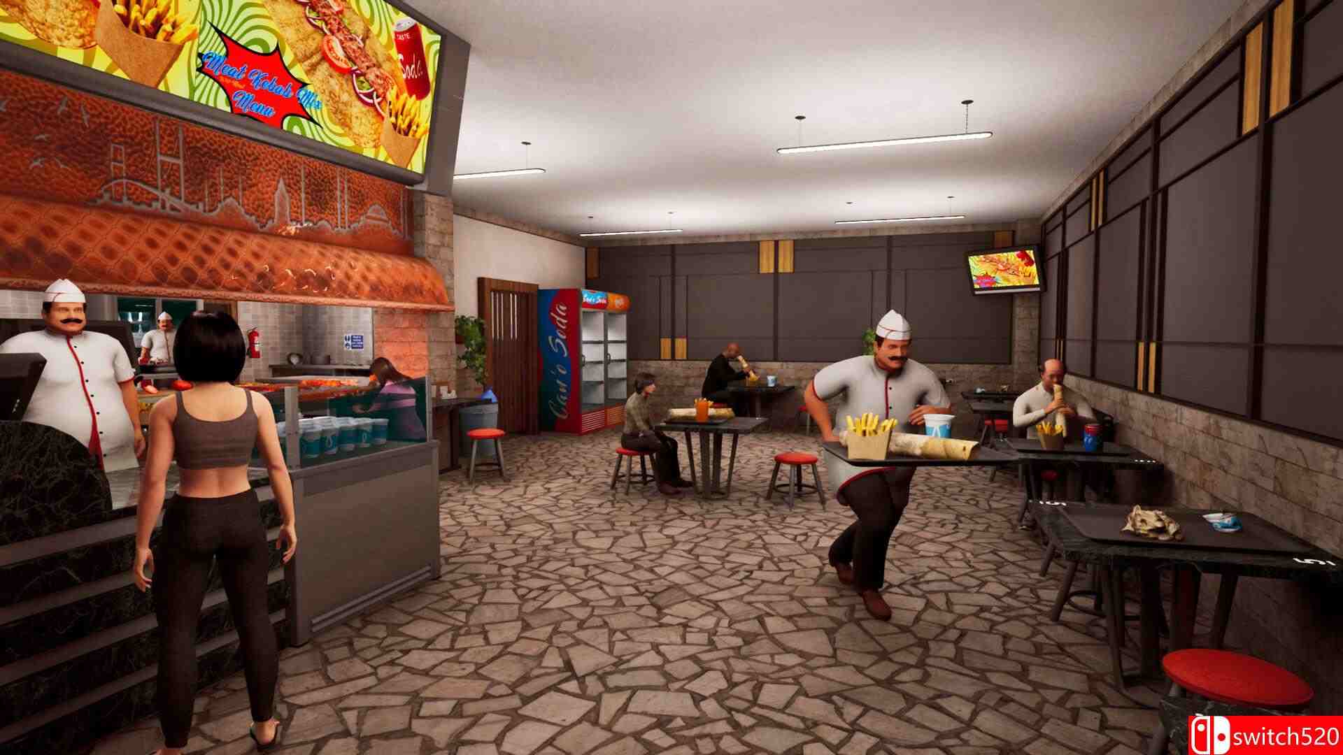 《卷饼小店模拟器》截图4