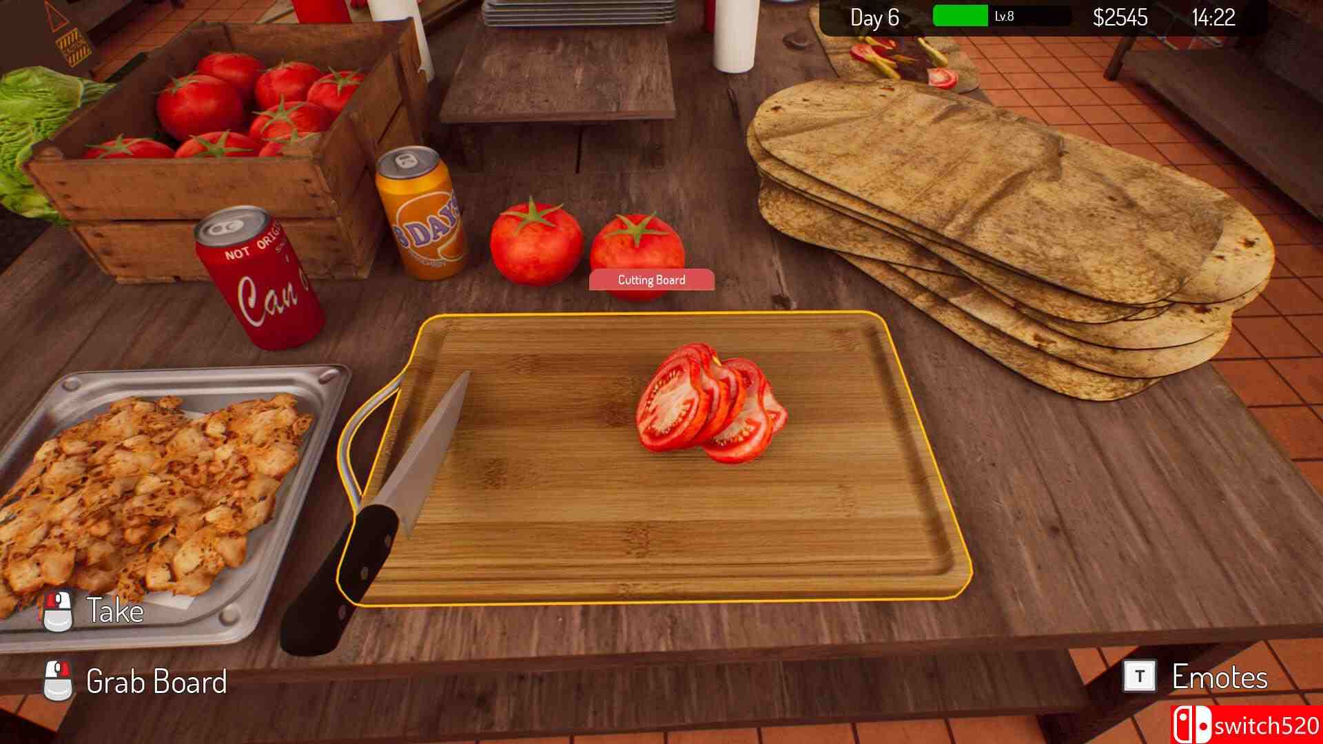 《卷饼小店模拟器》截图1