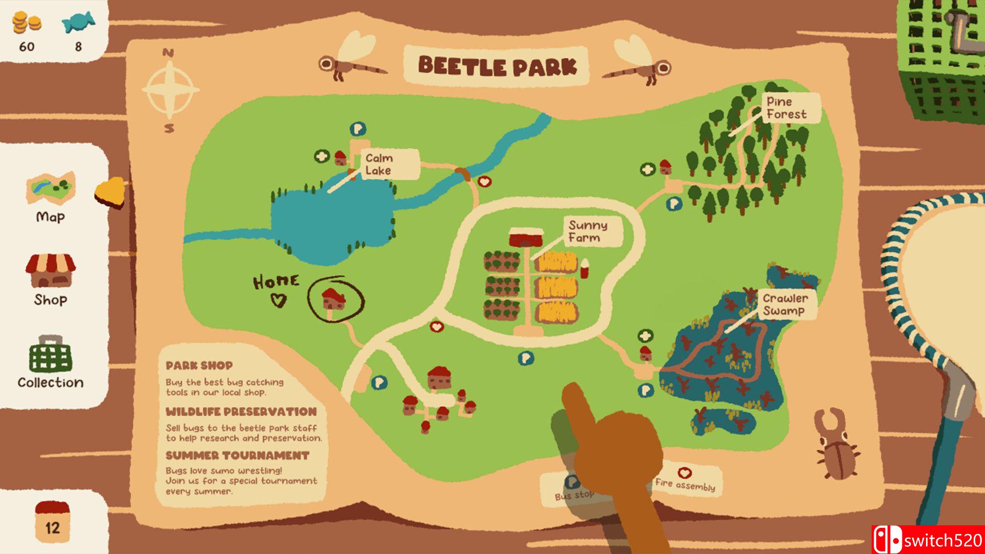 兜虫公园游戏截图4