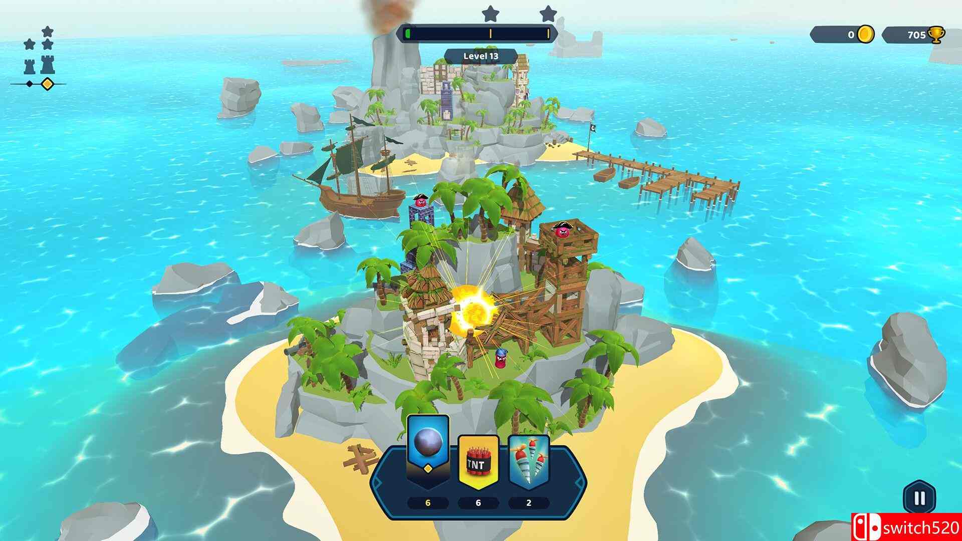 城堡崩塌游戏截图1