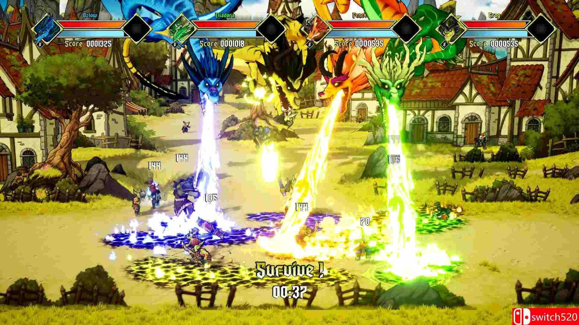 《龙山英雄》游戏截图2