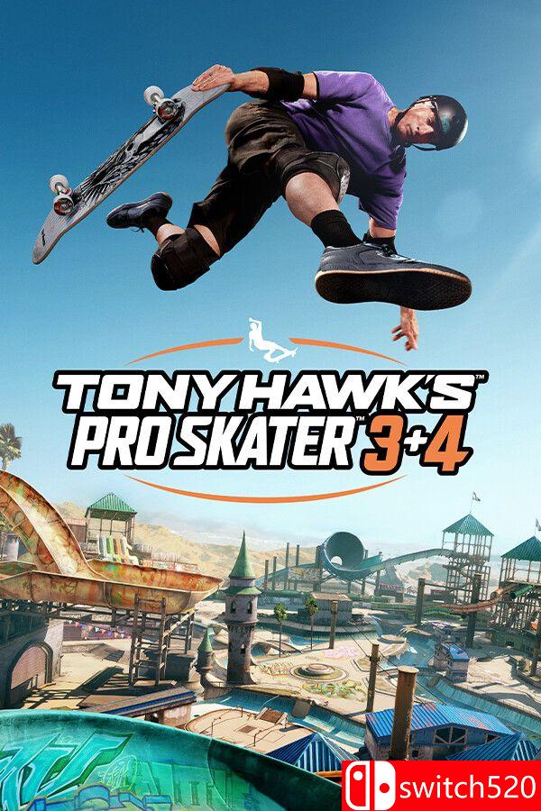 托尼霍克职业滑板3+4 重置版游戏封面