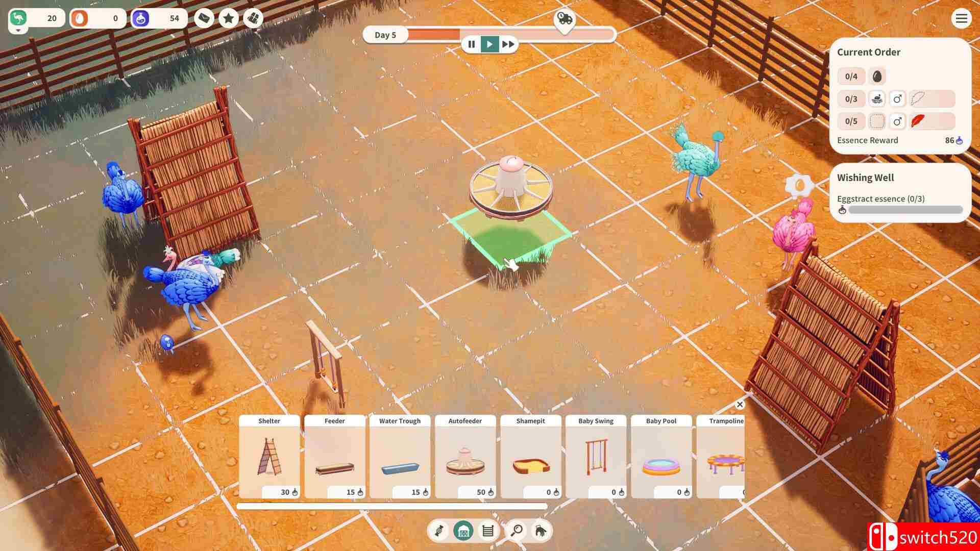 《鸵鸟农场》游戏截图1