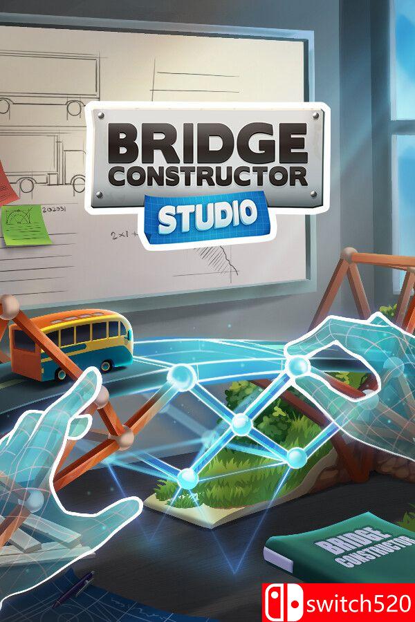 《桥梁构造工作室（Bridge Constructor Studio）》官方中文 Unleashed硬盘版封面图