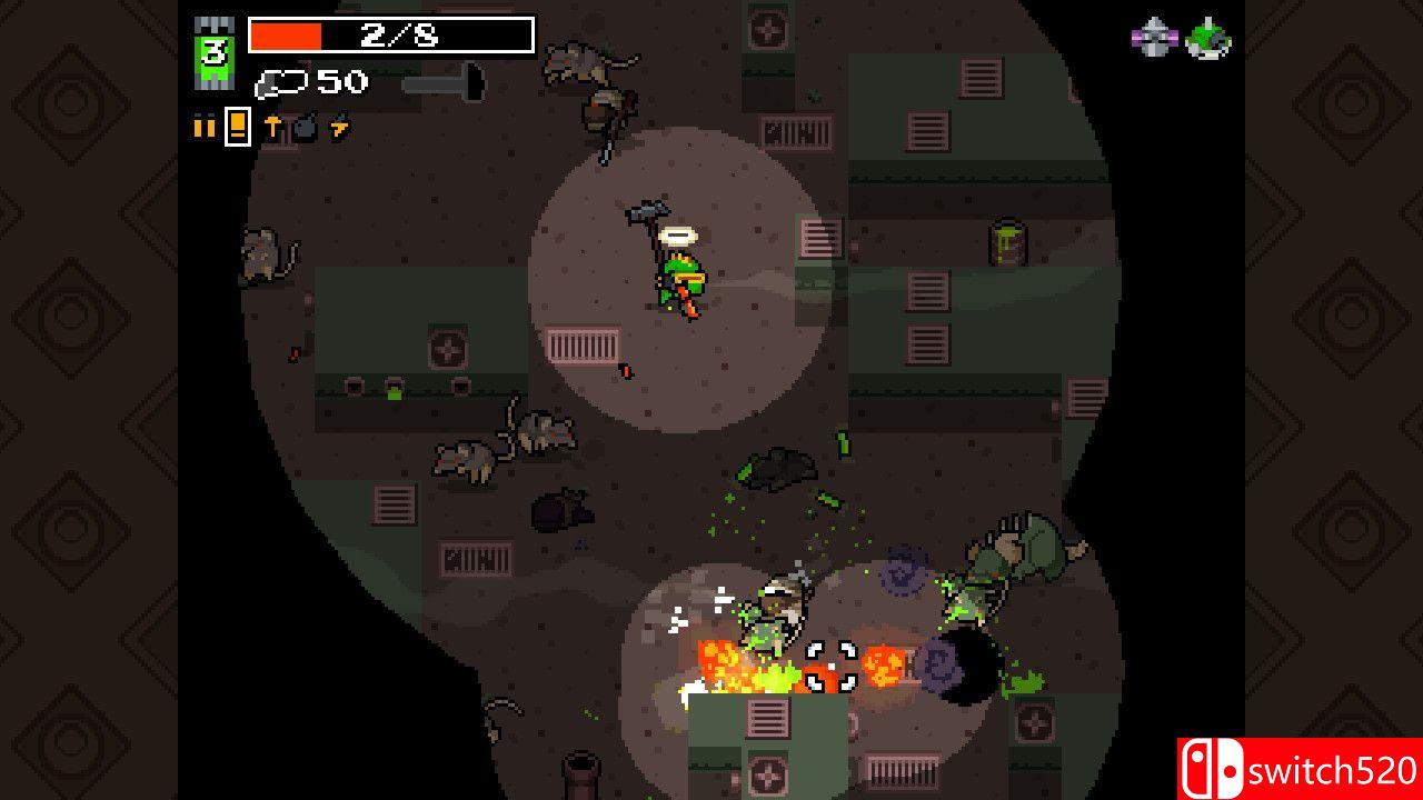 《核弹王座（Nuclear Throne）》游戏截图1