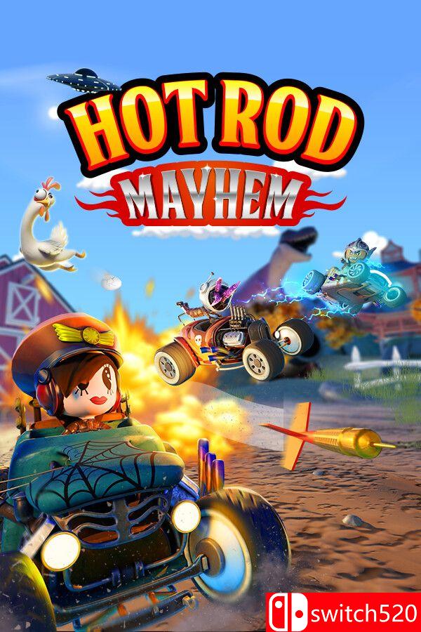 《热潮狂飙（Hot Rod Mayhem）》游戏封面