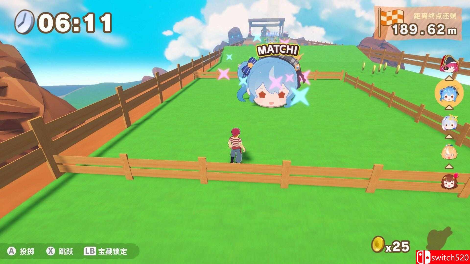 《hololive滚滚山》游戏截图2