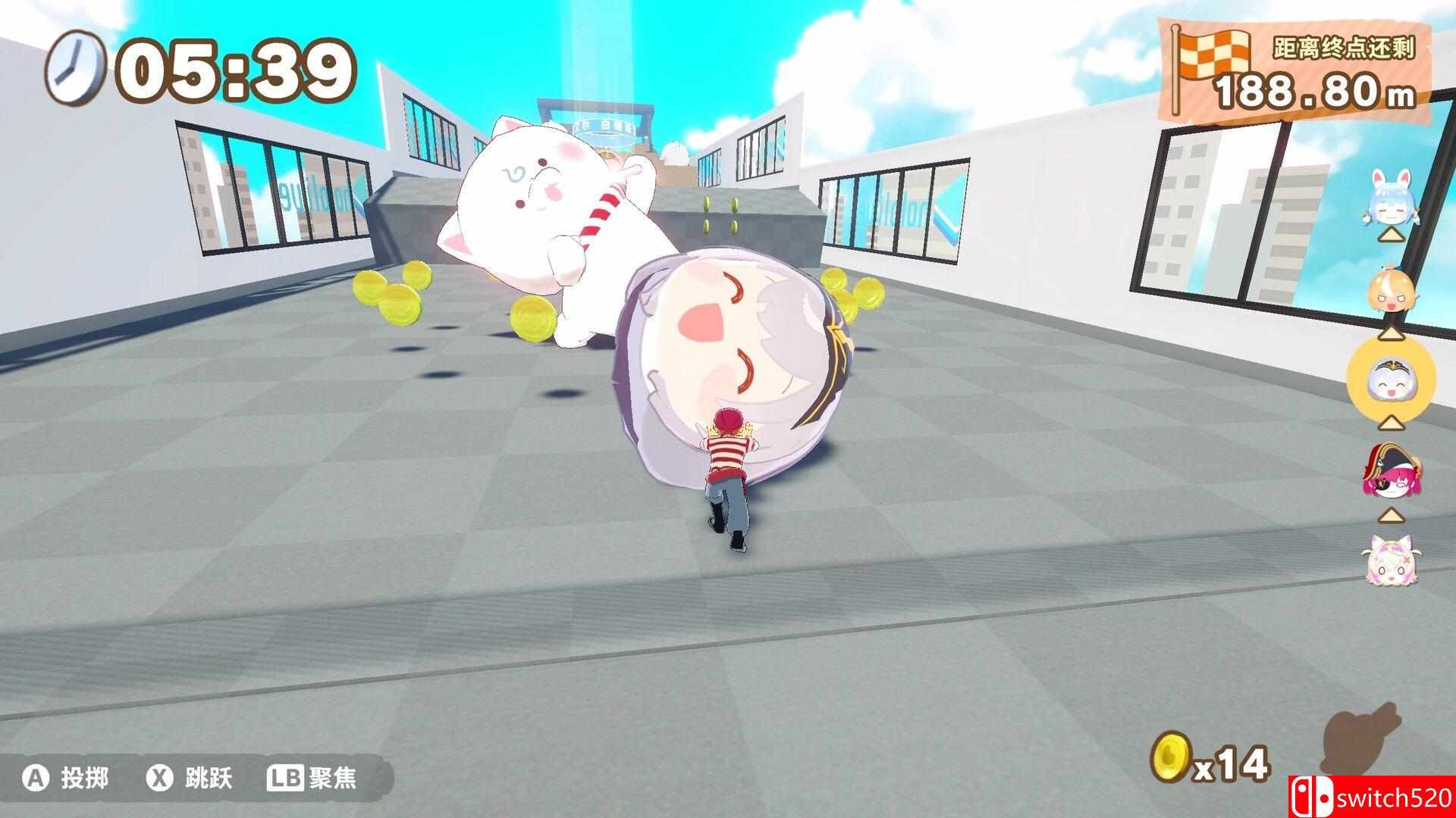 《hololive滚滚山》游戏截图5