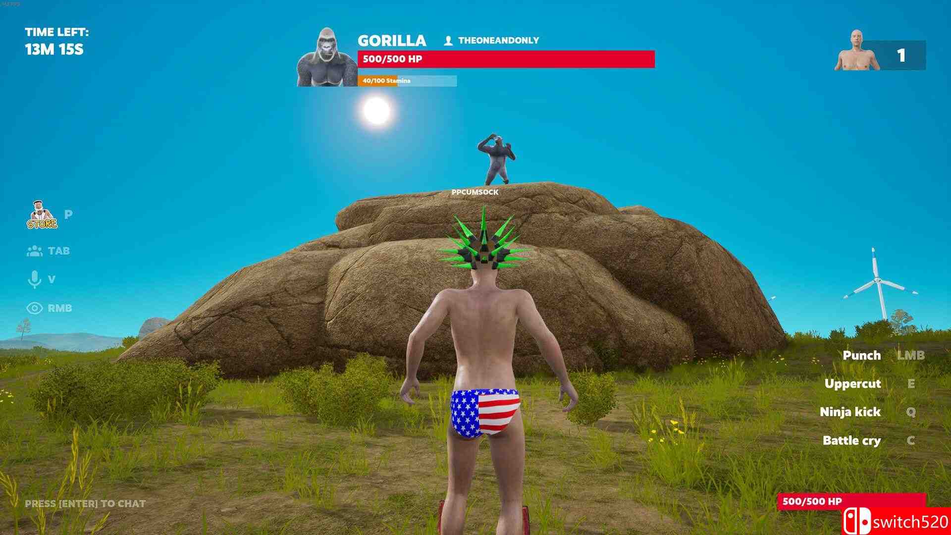 《大猩猩对战百人》截图5