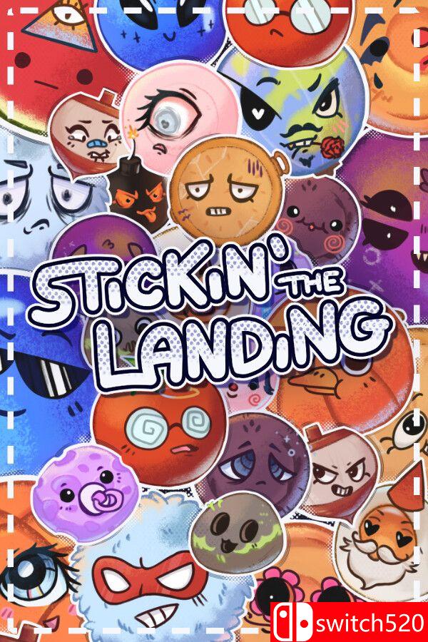 《坚持着陆（Stickin' the Landing）》游戏封面