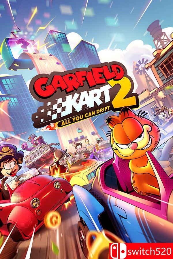 《加菲猫卡丁车2：无限漂移》游戏封面