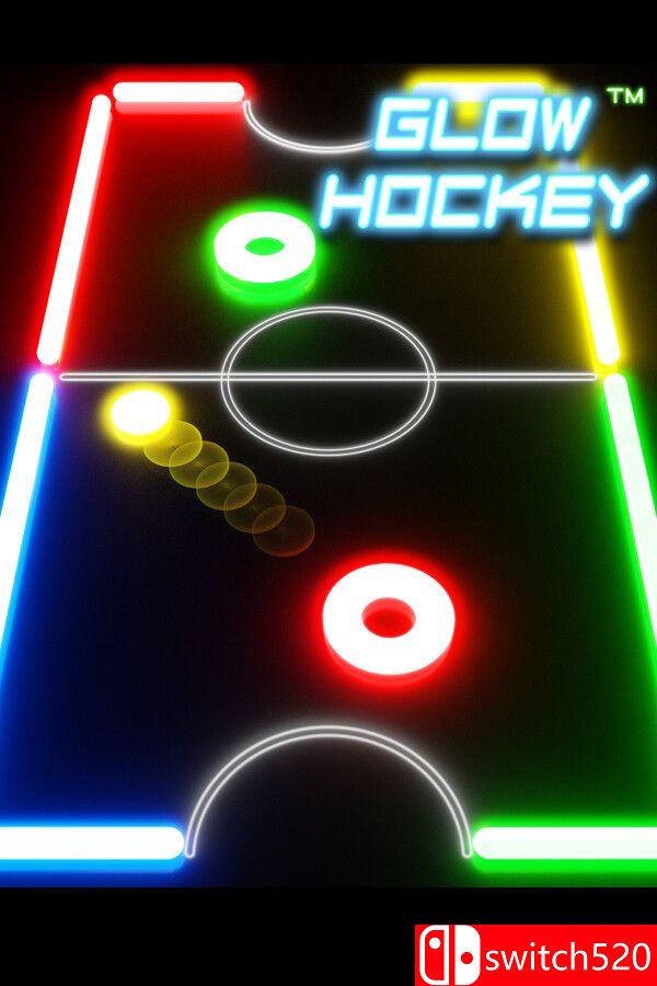 《荧光曲棍球（Glow Hockey）》游戏封面