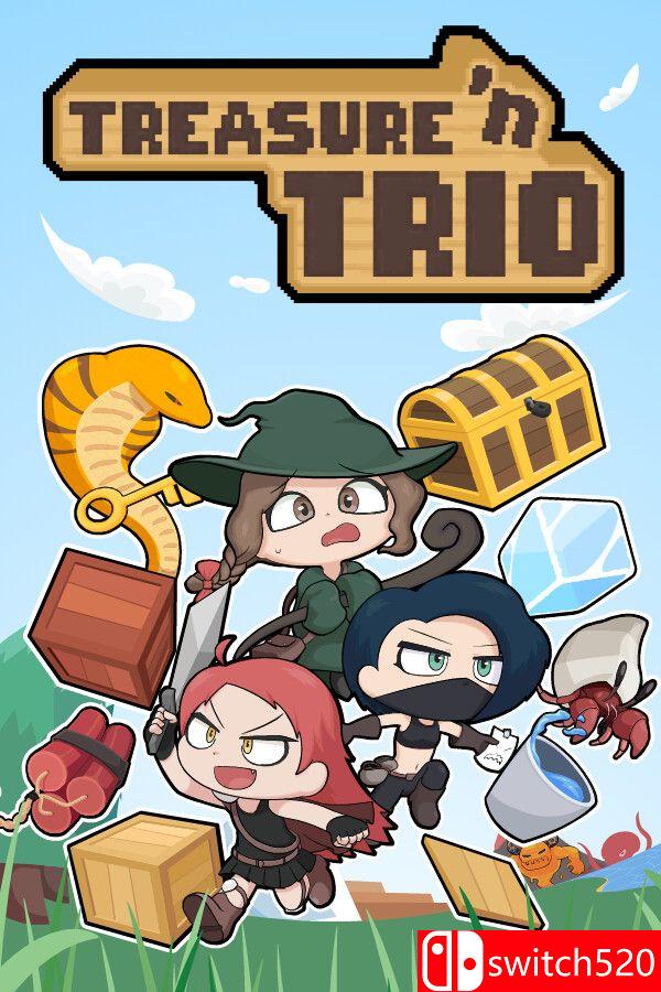 《寻宝三人组（Treasure 'n Trio）》官方中文版游戏封面