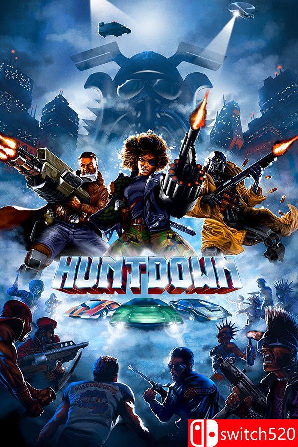 《暴徒猎手（HUNTDOWN）》游戏封面