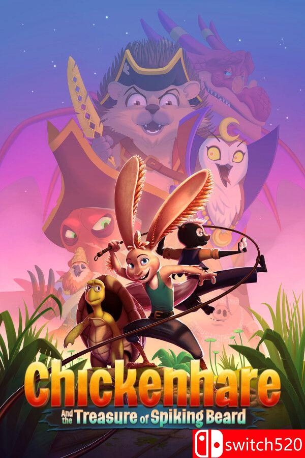 《鸡兔猎人：尖胡子宝藏》游戏封面