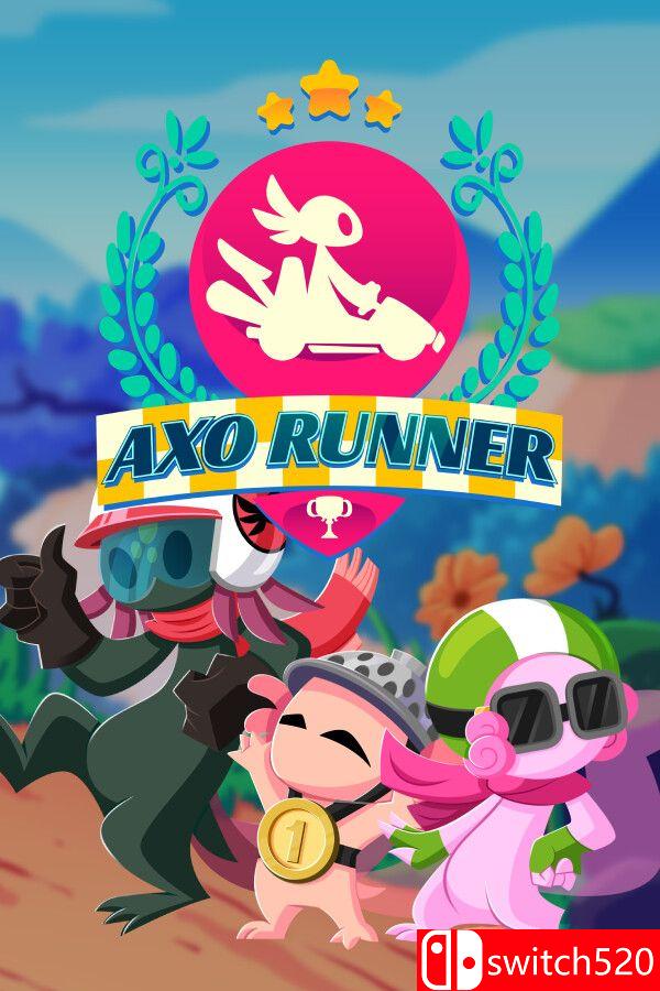 《阿克索竞速（Axo Runner）》游戏封面